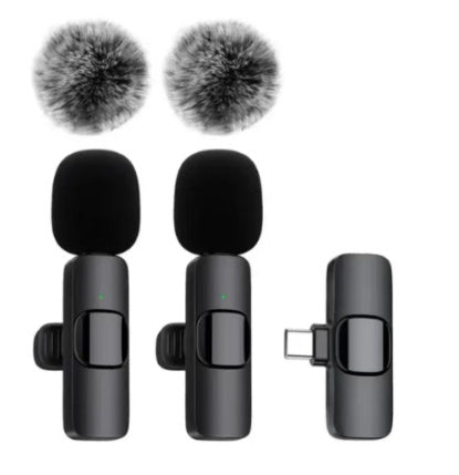 Wireless Microphone Drag Two Outdoor